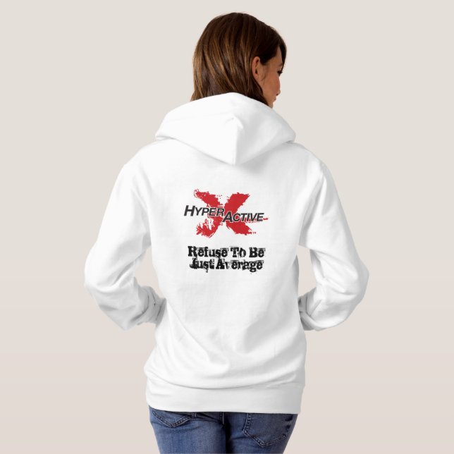 T-shirts Embaixador Hoodie de ExtraHyperActive (Parte Traseira Completa)