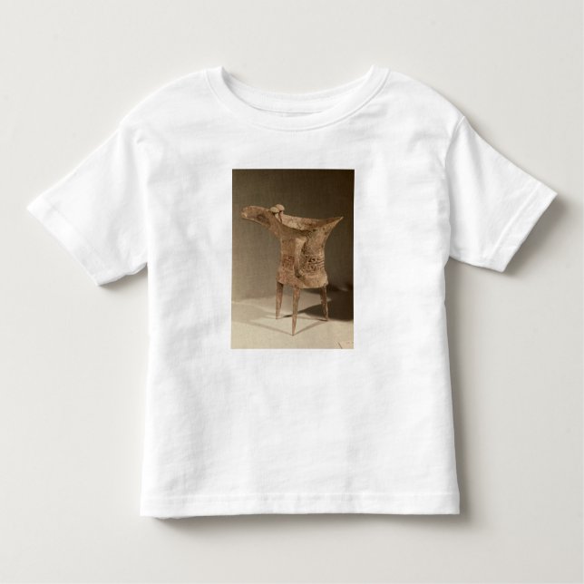 T-shirts embarcação Três-equipada com pernas do "chueh" (Frente)