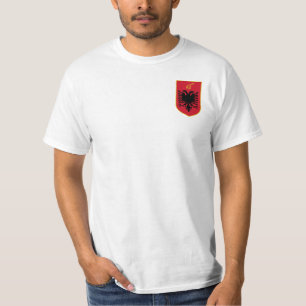 T-shirts emblema da Albânia