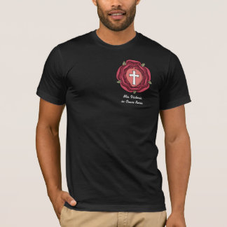 T-shirts Emblema de Rosicrucian, Mia Victoria em Cruce