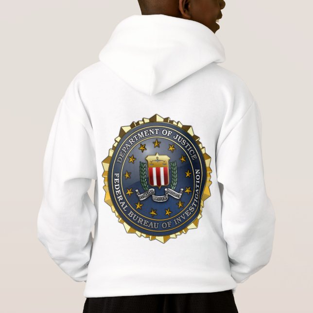 T-shirts Emblema do FBI (Verso)