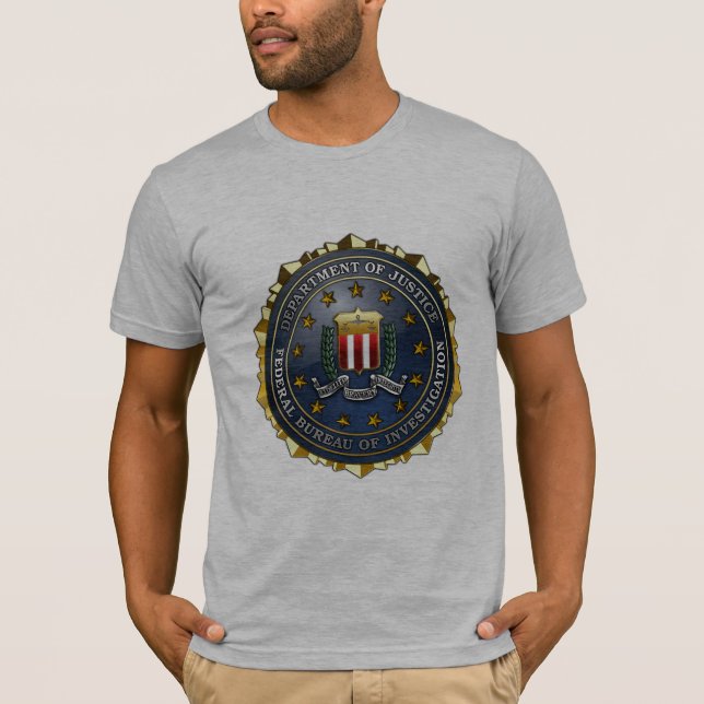 T-shirts Emblema do FBI (Frente)