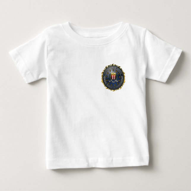 T-shirts Emblema do FBI (Frente)