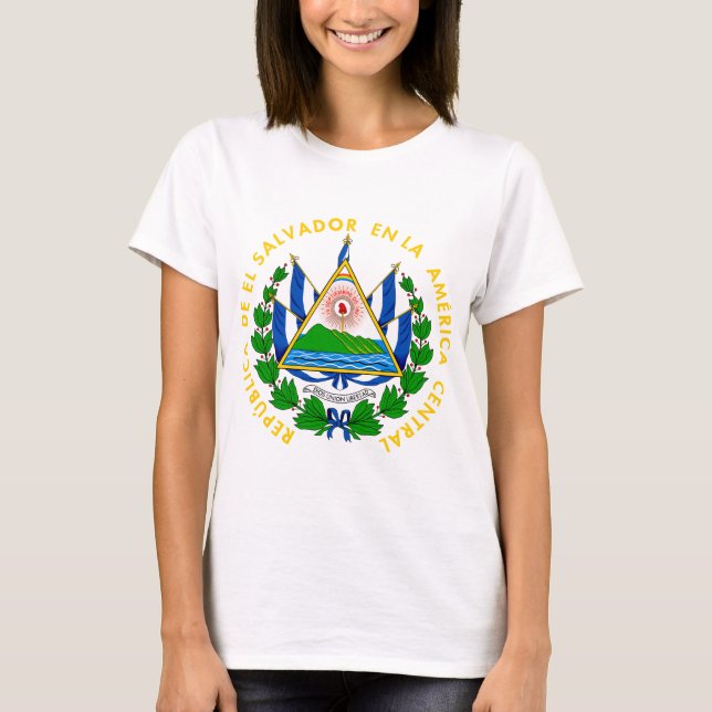 T-shirts emblema do salvador (Frente)