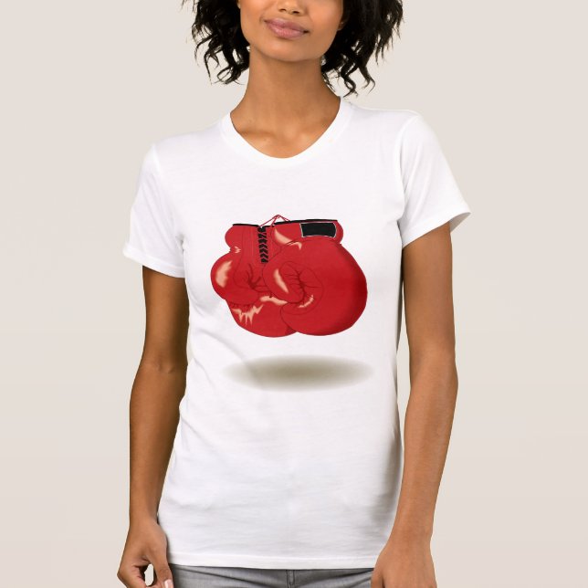 T-shirts Emblema legal do encaixotamento (Frente)