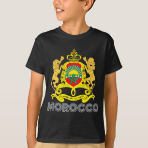 T-shirts Emblema marroquino