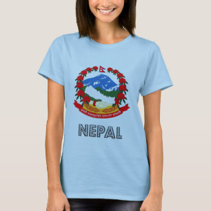 T-shirts Emblema nepalês