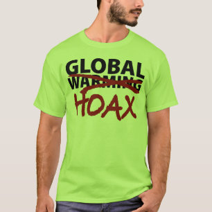 T-shirts Embuste do aquecimento global
