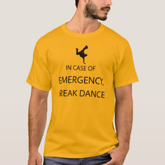 T-shirts Emergência: Dança de ruptura