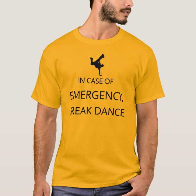 T-shirts Emergência: Dança de ruptura (Frente)