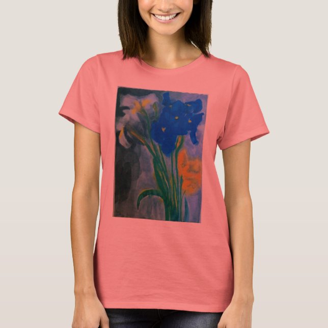 T-shirts Emil Nolde - Irrises (Frente)