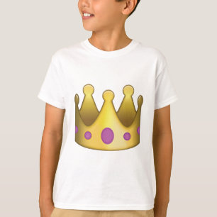 T-shirts Emoji da coroa