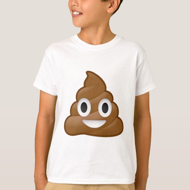 T-shirts Emoji do tombadilho (Frente)