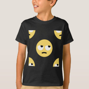 T-shirts emoji eye roll