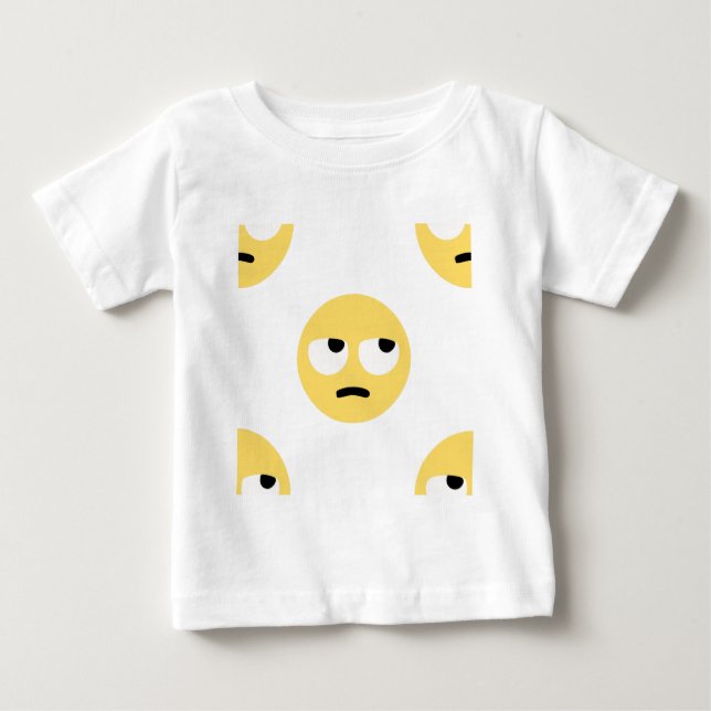 T-shirts emoji eye roll (Frente)