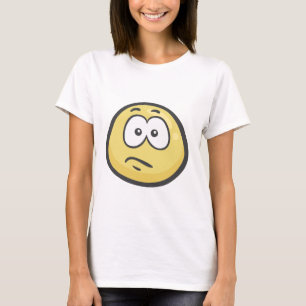 T-shirts Emoji: Face Confusa