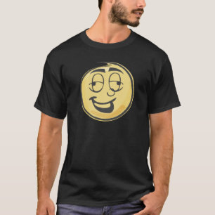 T-shirts Emoji retro bêbedo