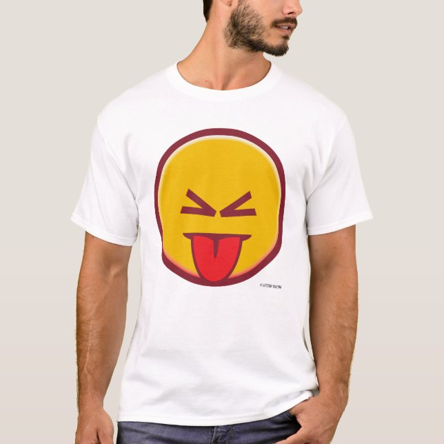 T-shirts Emoji rude (Frente)