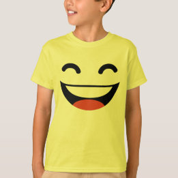 T-shirts Emoji super do sorriso