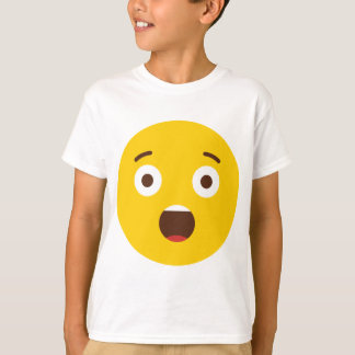 T-shirts Emoji Surpreso
