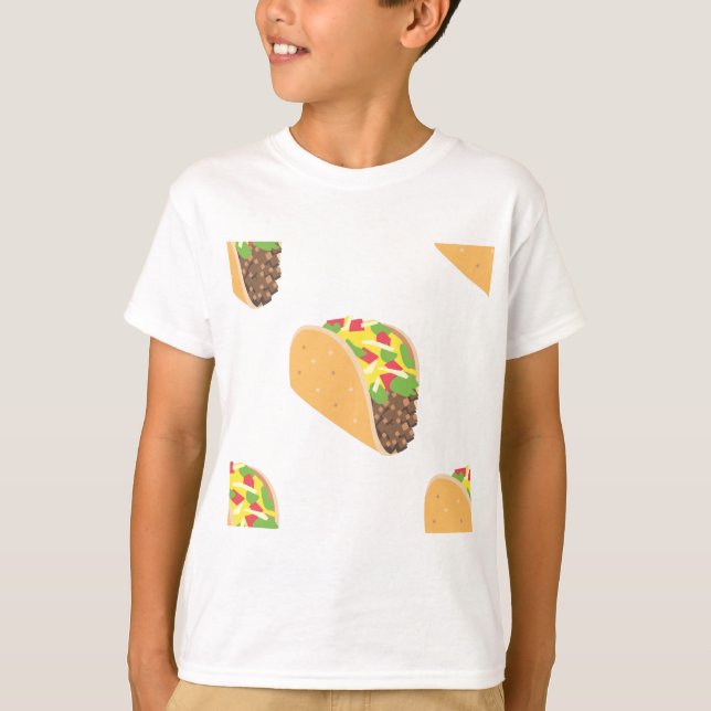 T-shirts emoji taco (Frente)