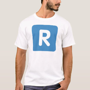 T-shirts Emoji Twitter Letter R