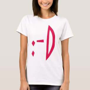 T-shirts Emoticon engraçado Matisse com design da arte