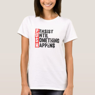 T-shirts EMPURRE o olhar do vintage