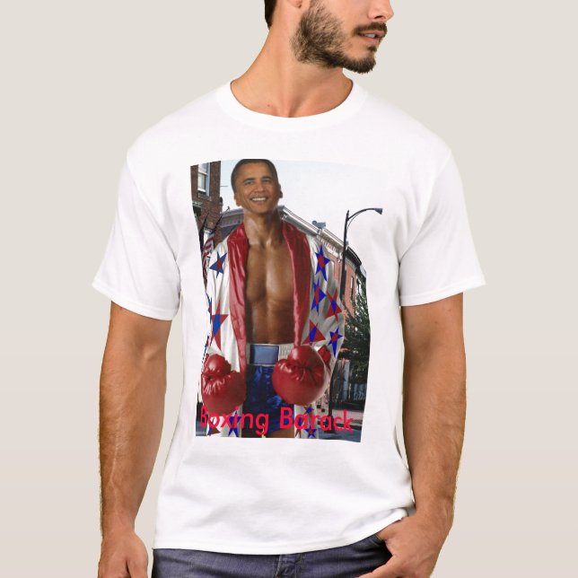 T-shirts Encaixotamento Barack, encaixotamento Barack - (Frente)
