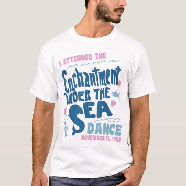T-shirts Encantamento sob a dança 1955 do mar (Frente)