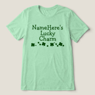 T-shirts Encanto St Patrick afortunado personalizado do