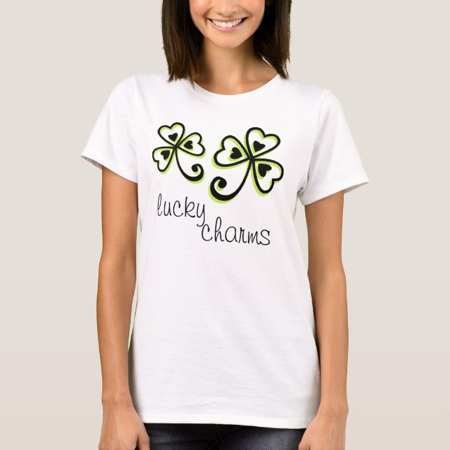 T-shirts Encantos afortunados (Frente)