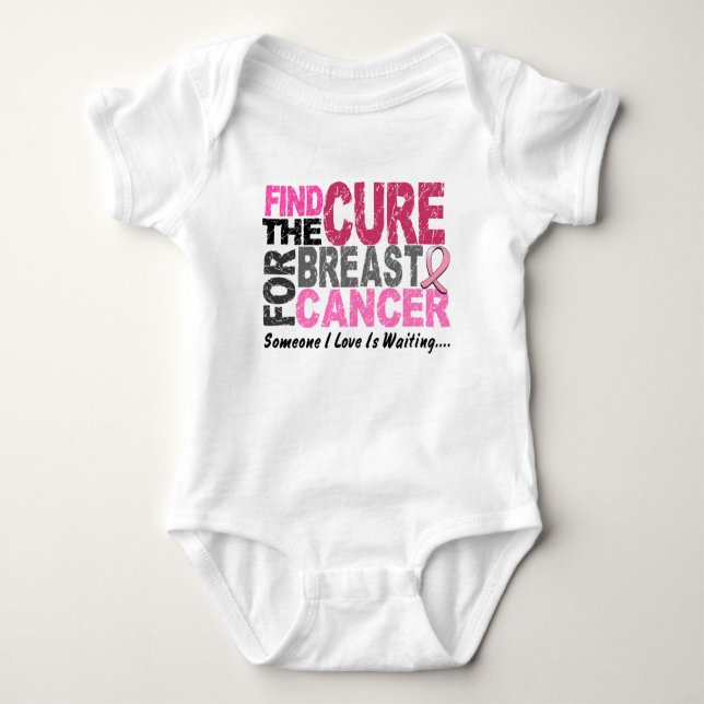 T-shirts Encontre A Cura Para O Cancer Da Mama (Frente)