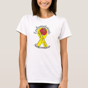 T-shirts ENDOMETRIOSE SENTA Roupa-T-Shirt Alternativo