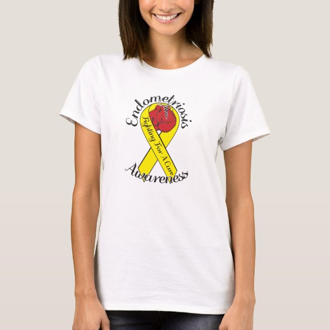 T-shirts ENDOMETRIOSE SENTA Roupa-T-Shirt Alternativo (Frente)