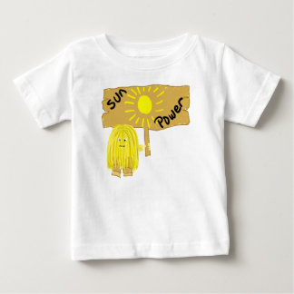 T-shirts Energia solar amarela