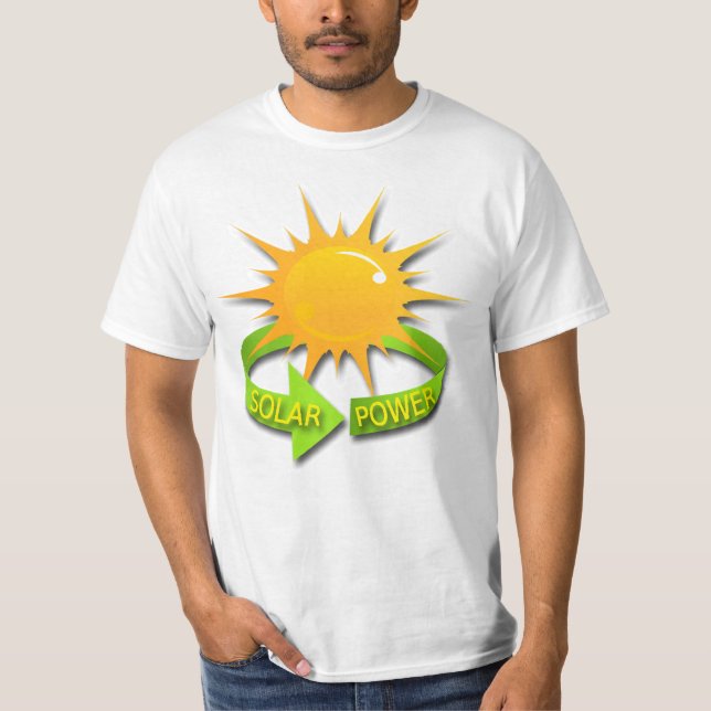 T-SHIRTS ENERGIAS SOLARES (Frente)
