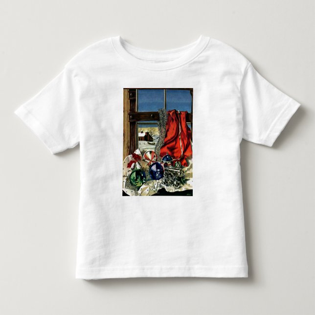 T-shirts Enfeites de natal (Frente)