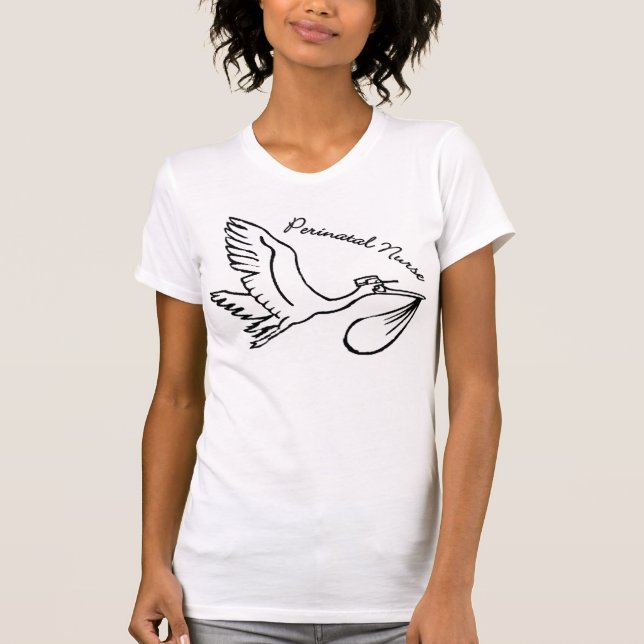 T-shirts Enfermeira perinatal (Frente)