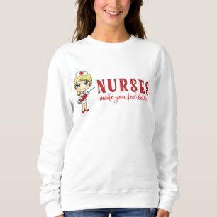 T-shirts Enfermeiras fazem você se sentir melhor enfermeir