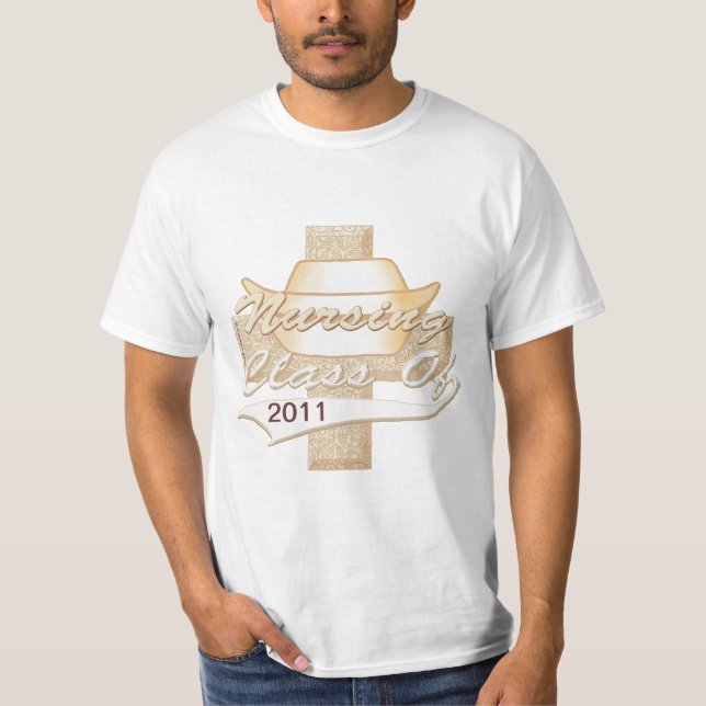 T-shirts Enfermeiro de Classe de Formando de Enfermagem de  (Frente)