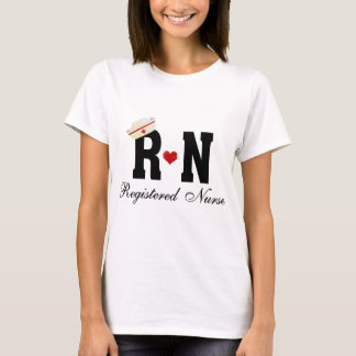 T-shirts Enfermeiro Registrado RN