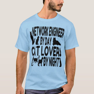 T-shirts Engenheiro Cat Lover Network