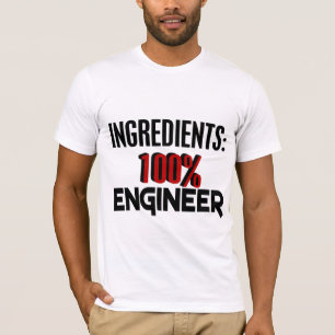 T-shirts Engenheiro de 100%