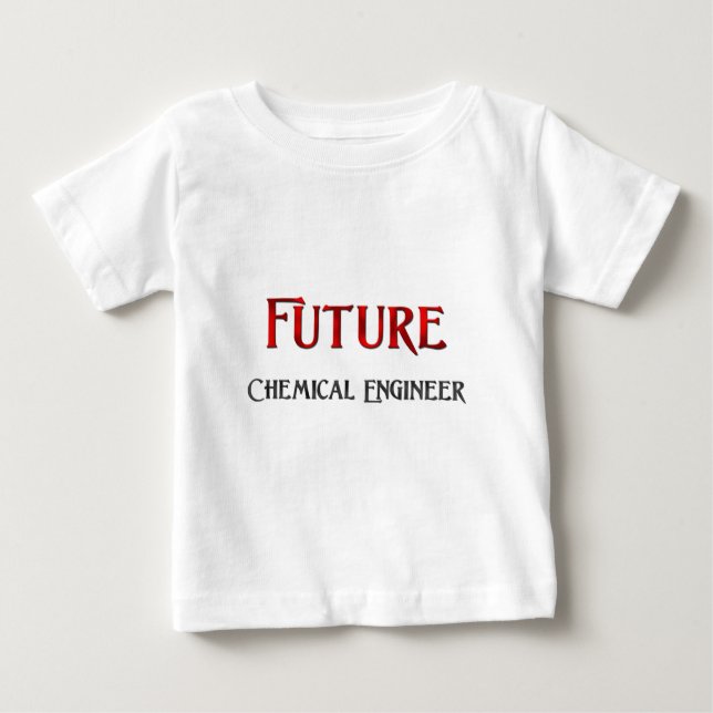 T-shirts Engenheiro químico futuro (Frente)