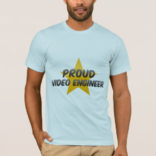 T-shirts Engenheiro video orgulhoso