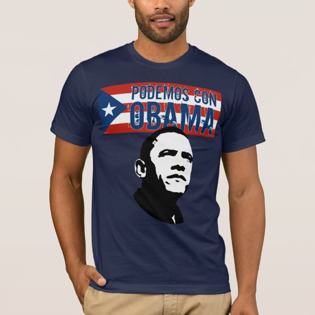 T-shirts Engodo OBAMA Fl.Ob de Podemos (Frente)