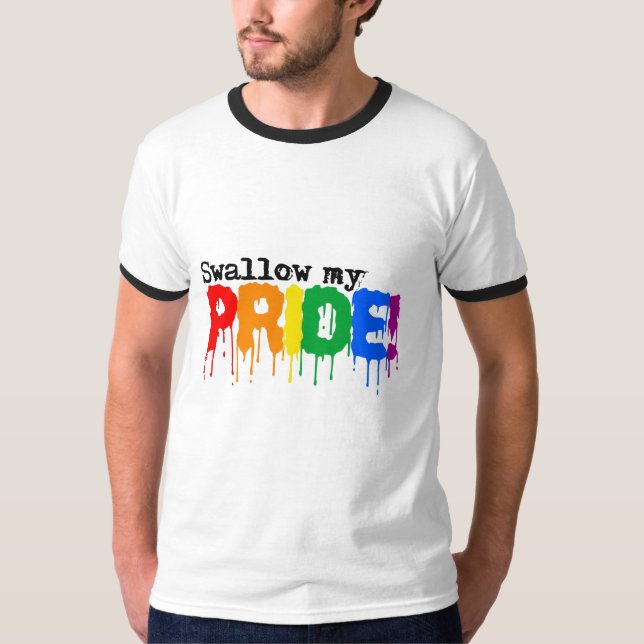 T-shirts Engolir meu orgulho (Frente)