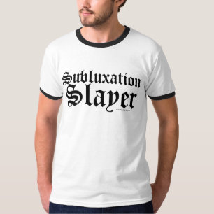 T-shirts Engraçada camada de subluxo do Chiropractor PERSO