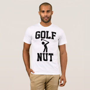 T-shirts engraçadas de GOLF. NÚMERO DE GOLFE